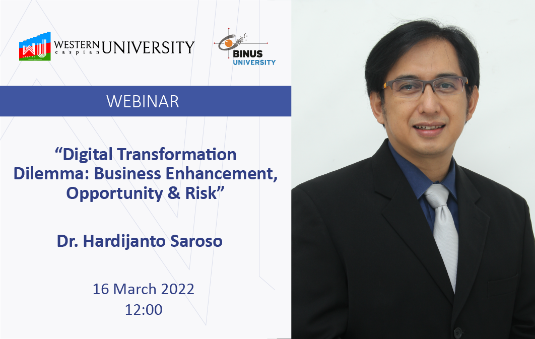 There will be a webinar by an Indonesian professor