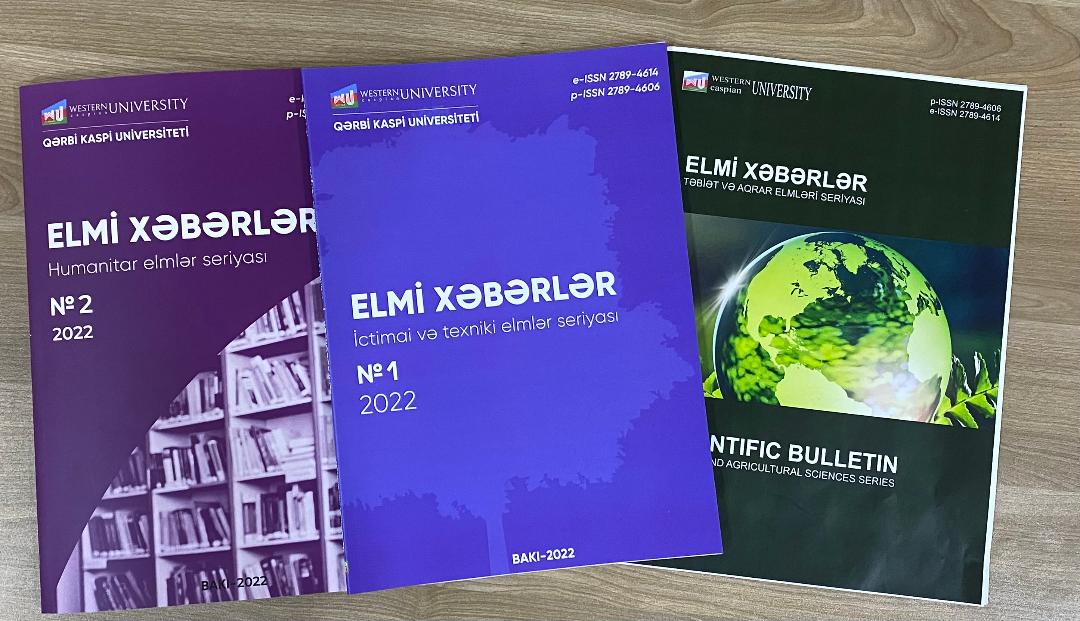 “Elmi Xəbərlər” jurnalına məqalə qəbulu elan edilir