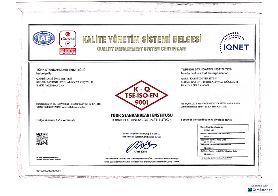 Western Caspian University