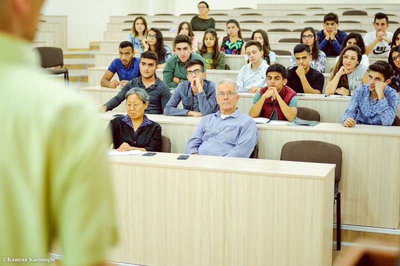Poland teacher in Western Caspian University