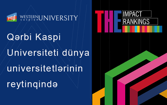 Western Caspian University is ranked among top 601+ universities