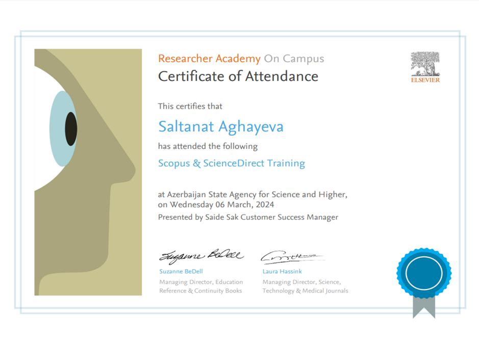 Western Caspian University’s Employees Attend Training on Using Scopus and ScienceDirect Databases