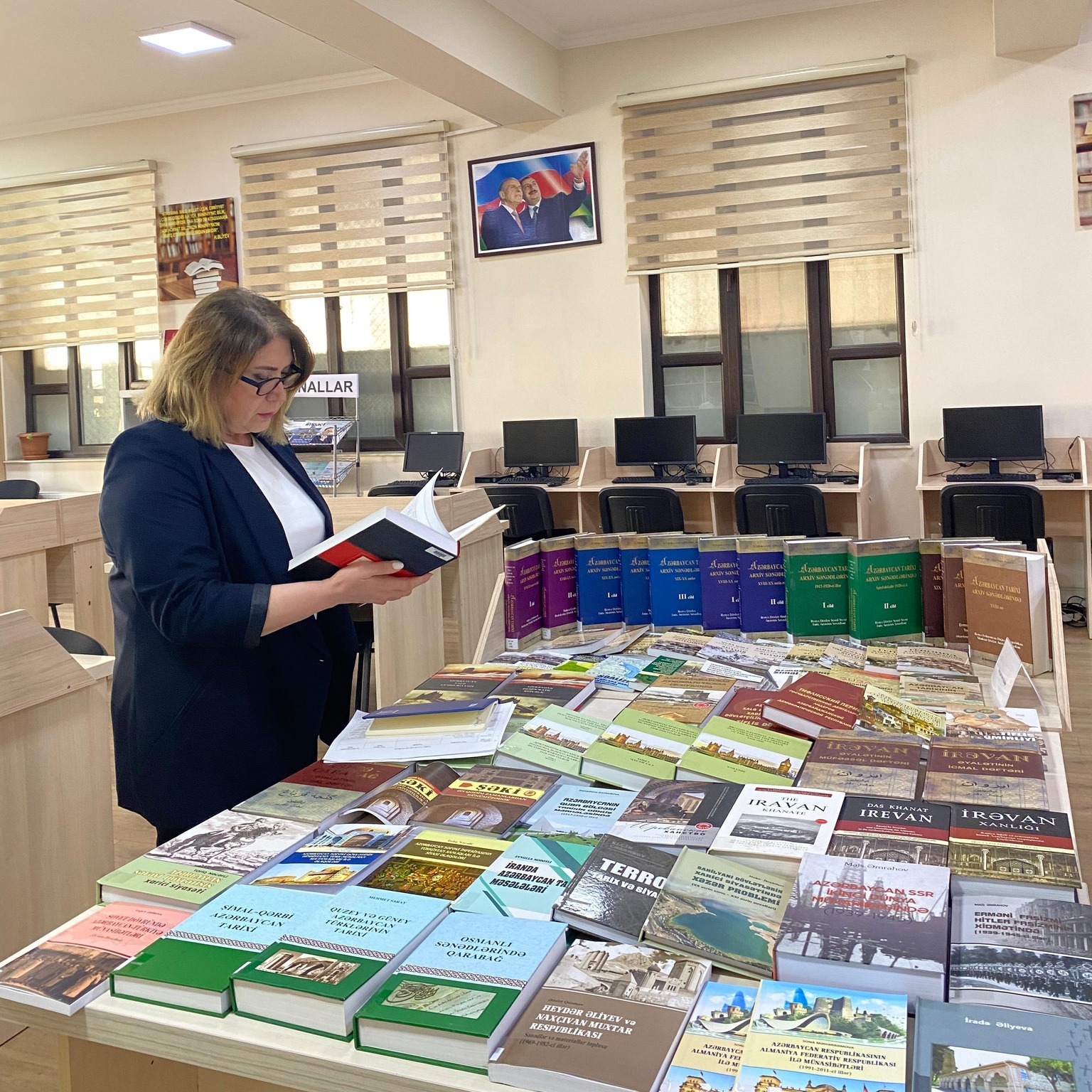 WCU Scientific Library Hosts Exhibition of New Literature on Azerbaijani History