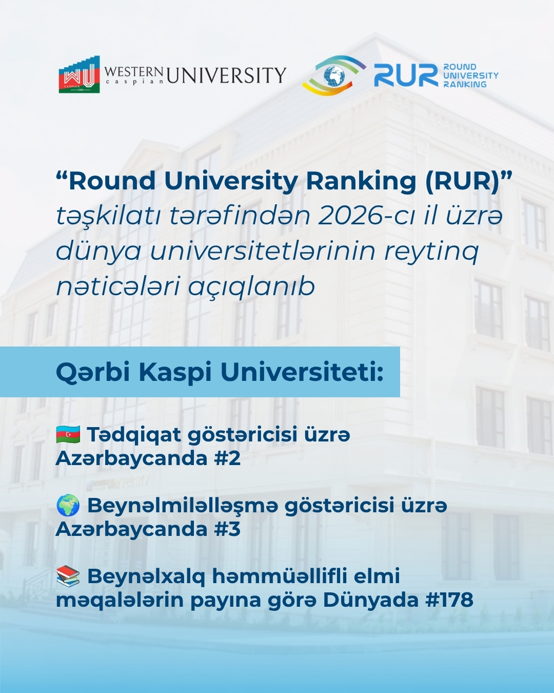 Western Caspian University